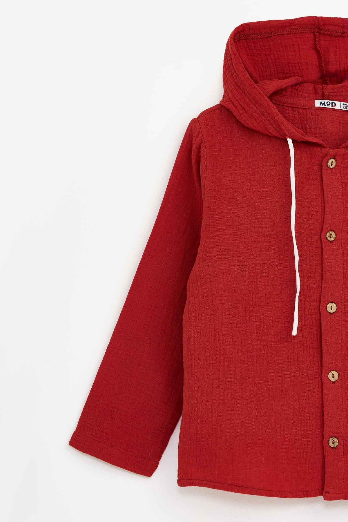 Collection of Unisex Cotton Two-Piece Set (Ages 8-12) - Terracotta in a gallery layout