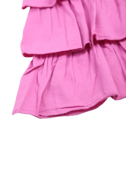 Collection of Schickes und bequemes gestuftes Baumwollkleid für Mädchen (8–12 Jahre) – Rosa in a gallery layout