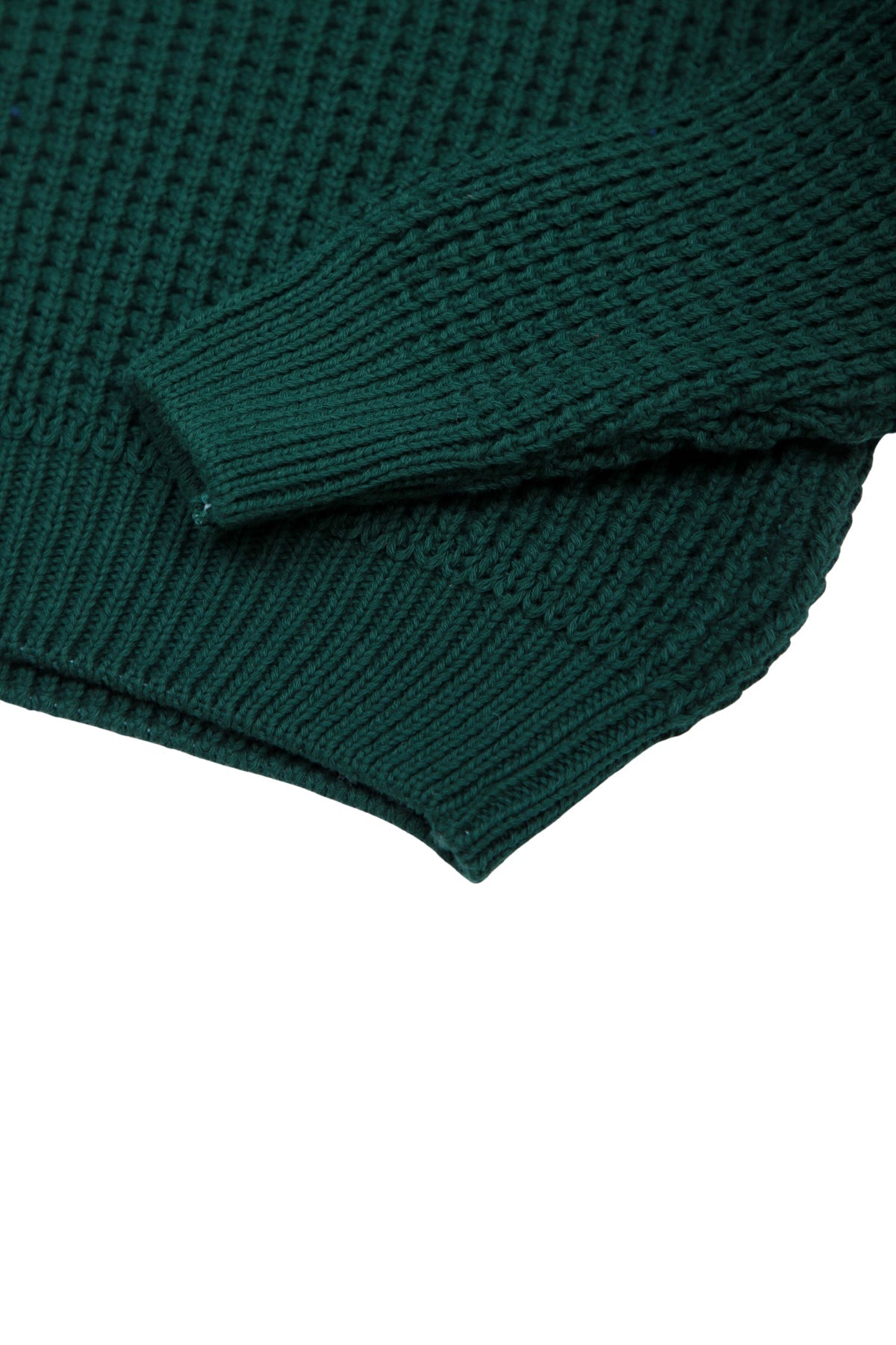 Collection of Classic Boys' Cotton Jumper (Ages 4-10) - Dark Green in a gallery layout