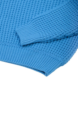 Collection of Classic Boys' Cotton Jumper (Ages 4-10) - Light  Blue in a gallery layout