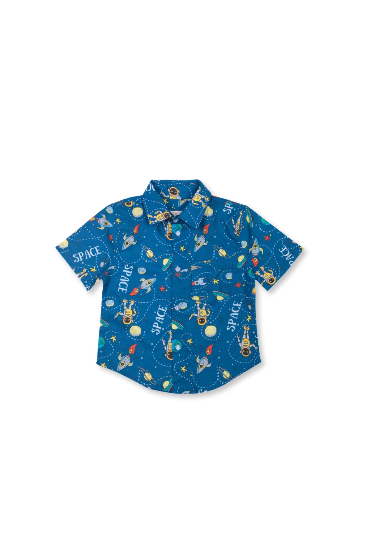 Collection of Boys' Adventure Outfit Set (Ages 2-6) - 100% Cotton OP-1665 Indigo / space in a gallery layout