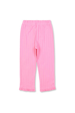 Collection of Cozy and Cute Girls' Pajama Set (Ages 2-6 Years) OP-1719 Pink in a gallery layout