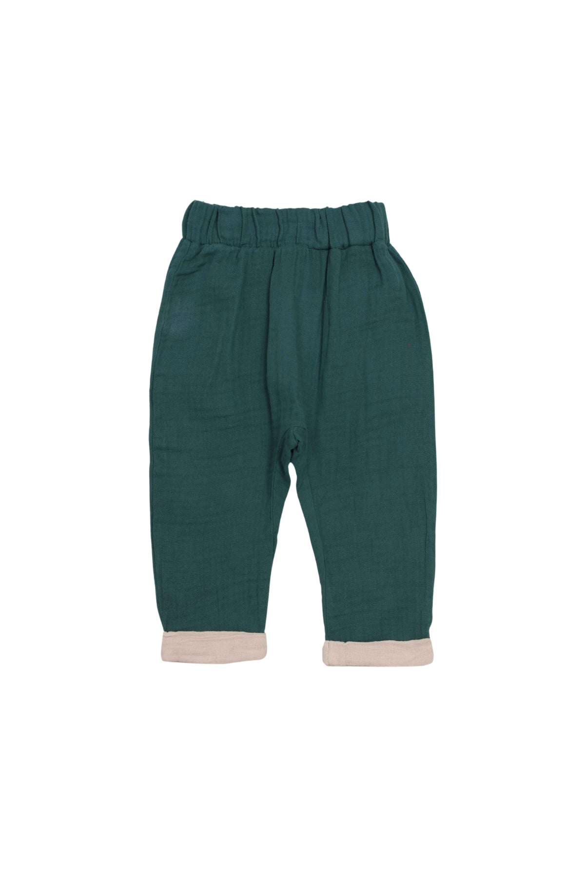 Collection of Cotton Two-Piece Set for Baby Boys (Ages 6-12 Months) - Dark Green in a gallery layout