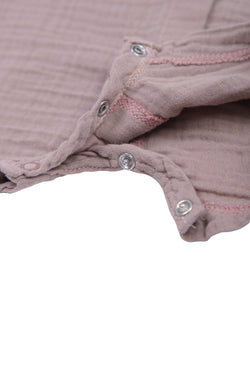 Collection of Unisex Baby Bodysuit (Ages 6-12 Months) - Dark Beige in a gallery layout