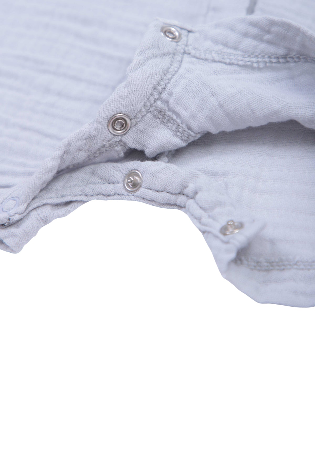 Collection of Unisex Baby Bodysuit (Ages 6-12 Months) - Light Gray in a gallery layout