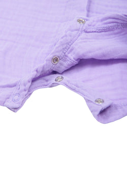 Collection of Unisex Baby Bodysuit (Ages 6-12 Months) - Lilac in a gallery layout