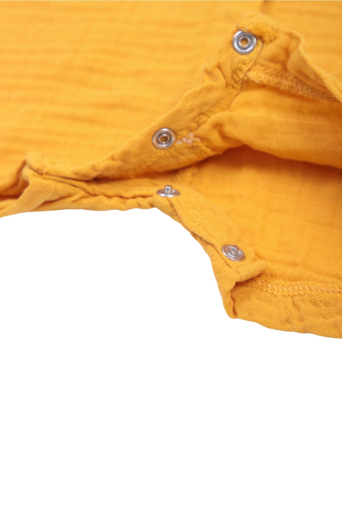 Collection of Unisex Baby Bodysuit (Ages 6-12 Months) - Mustard in a gallery layout