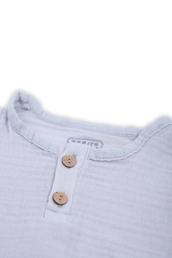 Collection of Soft Cotton Baby T-Shirt (6-18 Months) – Comfort & Style in One! OP-1806 Light Grey in a gallery layout
