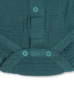 Collection of Cozy & Breathable Baby Bodysuit – 100% Cotton Comfort! OP-1810 Dark green in a gallery layout