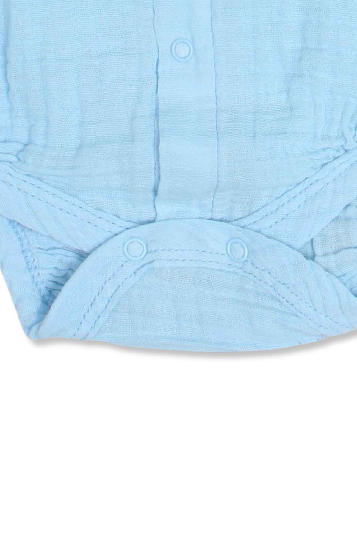 Collection of Cozy & Breathable Baby Bodysuit – 100% Cotton Comfort! OP-1810 Light Blue in a gallery layout