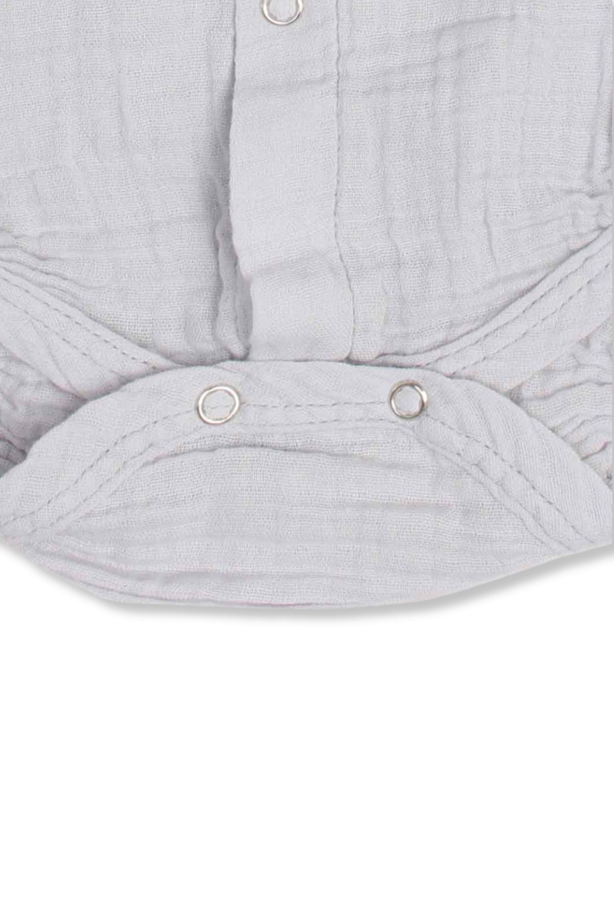 Collection of Cozy & Breathable Baby Bodysuit – 100% Cotton Comfort! OP-1810 Light Grey in a gallery layout