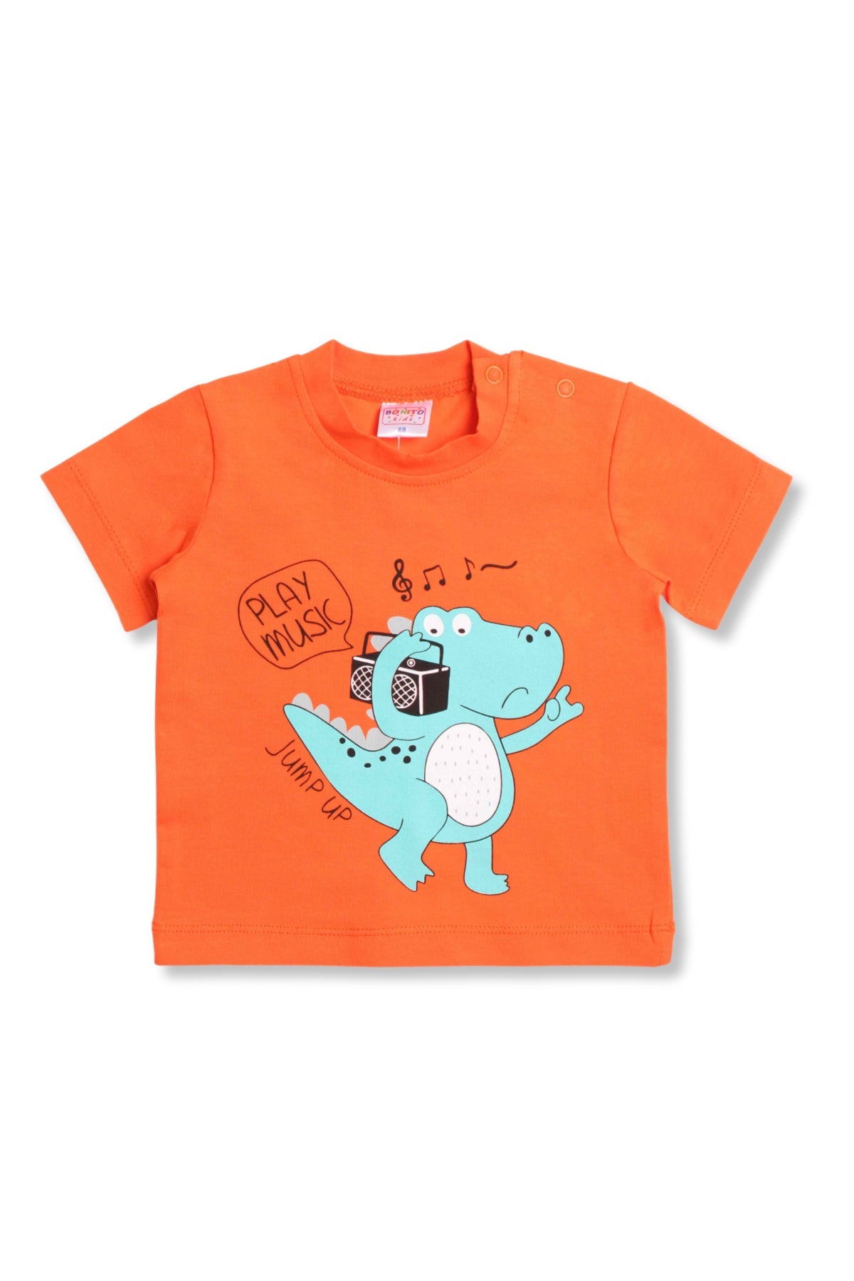 Collection of Baby Boys' Summer Outfit (6-18 Months) OP-1818 Orrange in a gallery layout