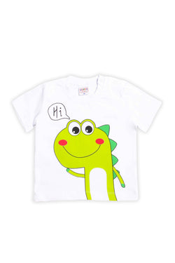 Collection of Baby Boys' Summer Outfit (6-18 Months) OP-1818 White in a gallery layout