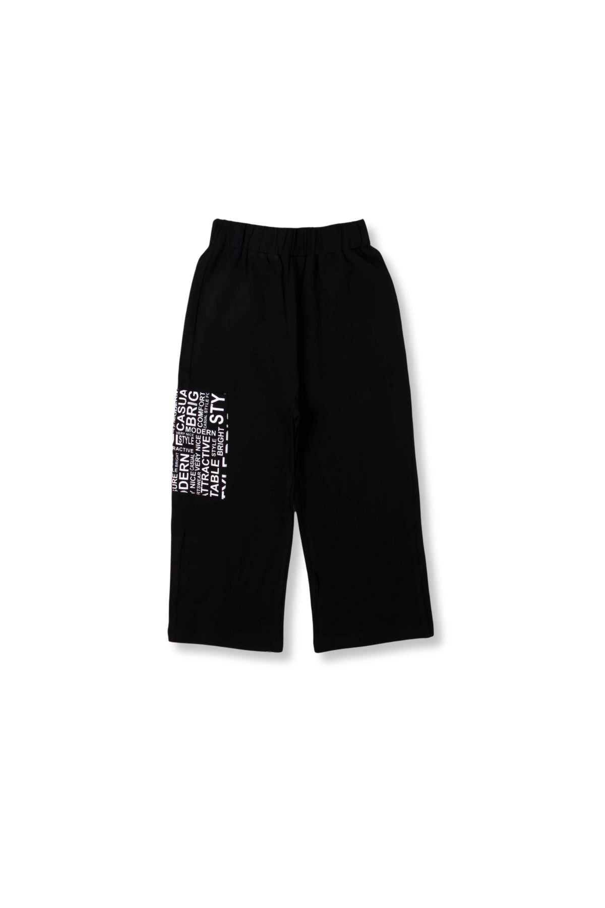 Collection of Stylish & Comfortable Cotton Set for Girls (8-12 Years) OP-1824 Black in a gallery layout