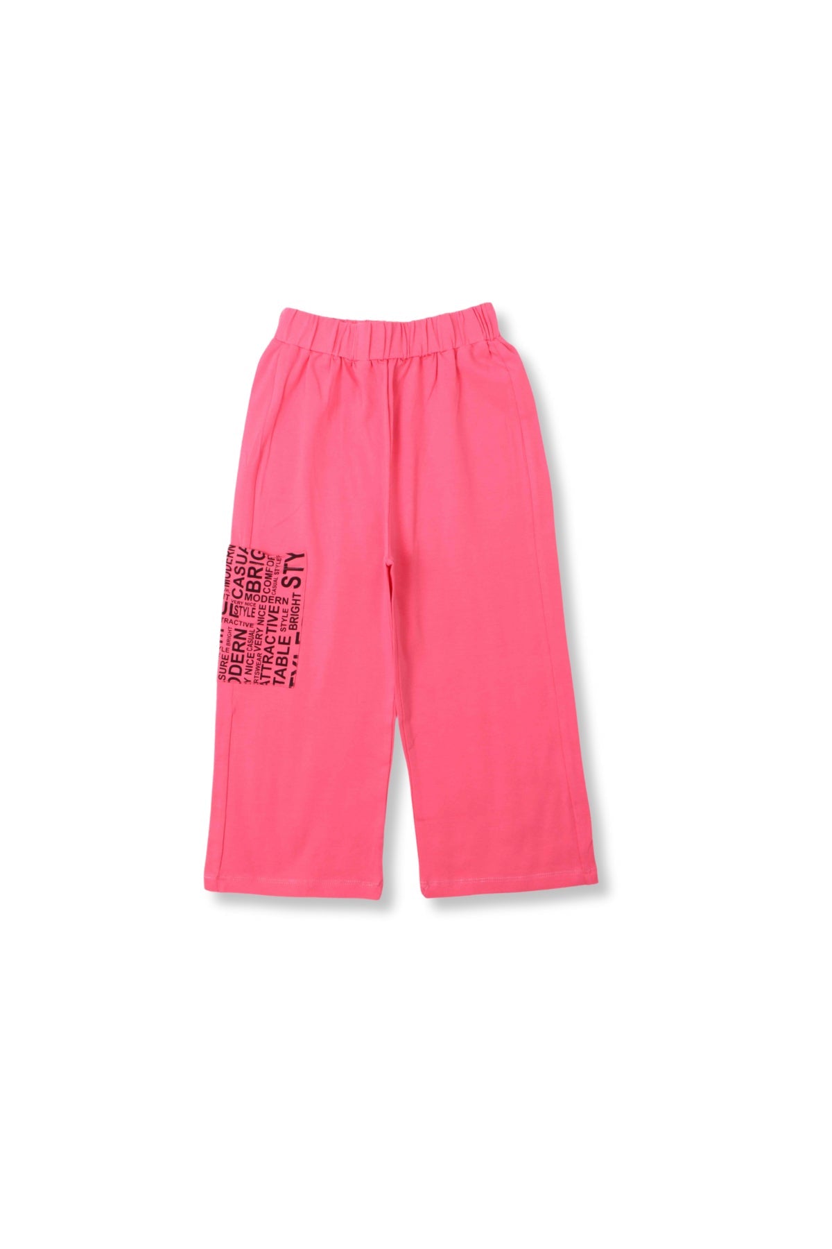 Collection of Stylish & Comfortable Cotton Set for Girls (8-12 Years) OP-1824 Dark pink in a gallery layout