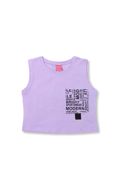Collection of Stylish & Comfortable Cotton Set for Girls (8-12 Years) OP-1824 Lilac in a gallery layout