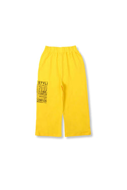 Collection of Stylish & Comfortable Cotton Set for Girls (8-12 Years) OP-1824 Yellow in a gallery layout
