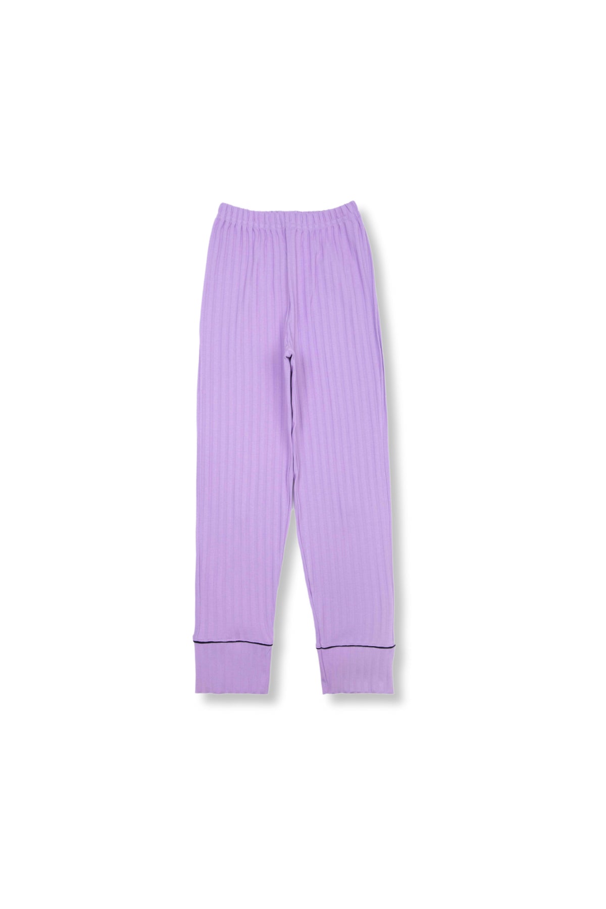 Collection of Kids' Classic Cotton Pajama Set – Comfortable & Stylish Sleepwear for Boys & Girls (8-12 Years) OP-1831 Lilac in a gallery layout