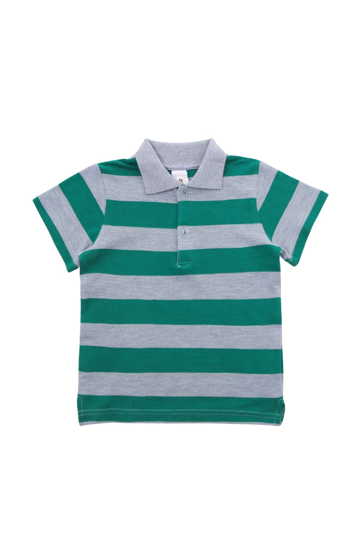 Collection of Stylish Polo and Shorts Set for Boys (Ages 1-4) - Green in a gallery layout