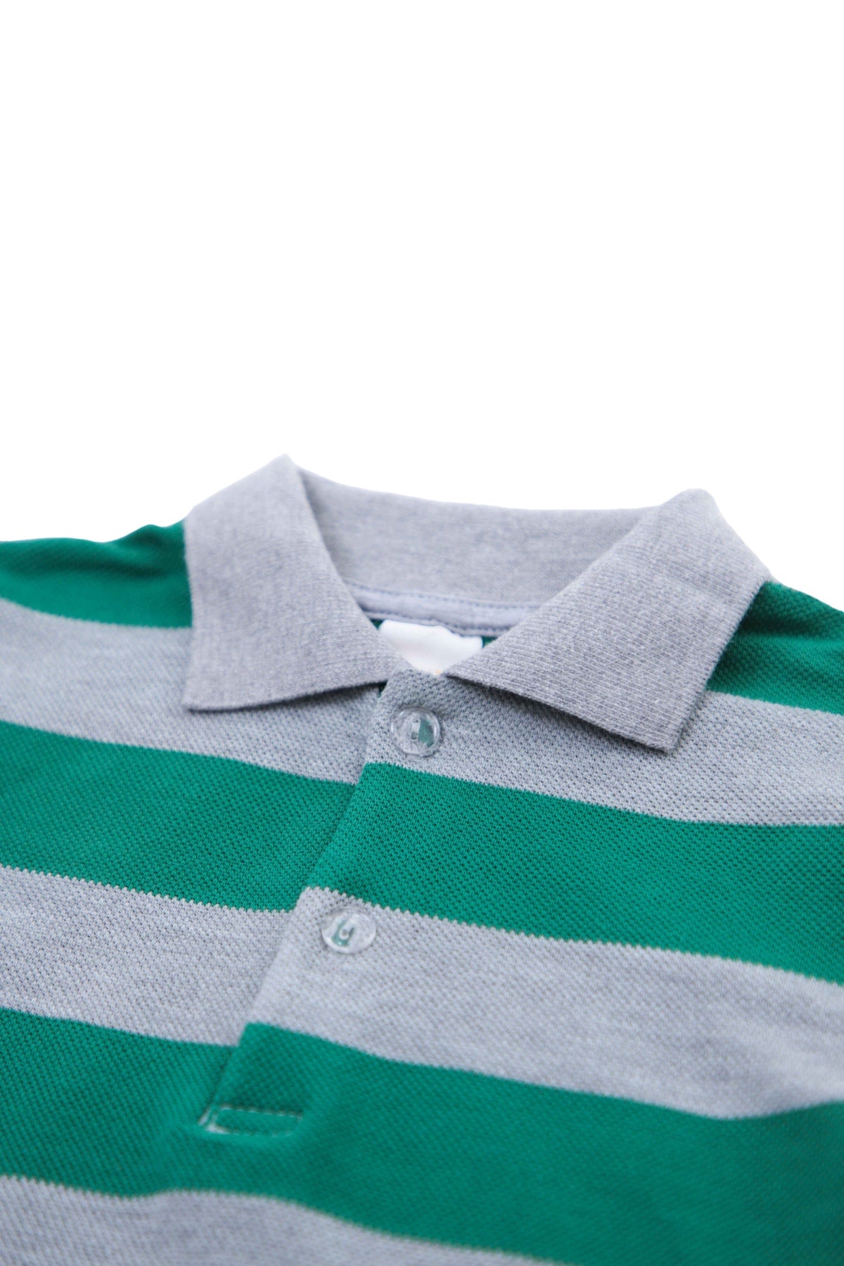 Collection of Stylish Polo and Shorts Set for Boys (Ages 1-4) - Green in a gallery layout