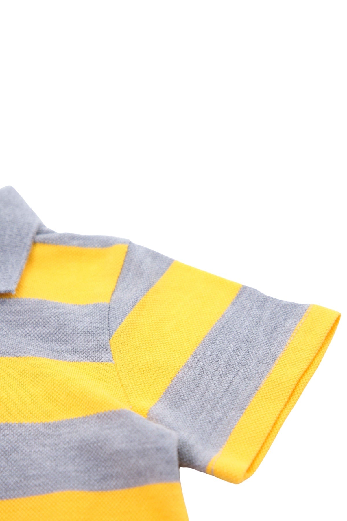 Collection of Stylish Polo and Shorts Set for Boys (Ages 1-4) - Yellow in a gallery layout