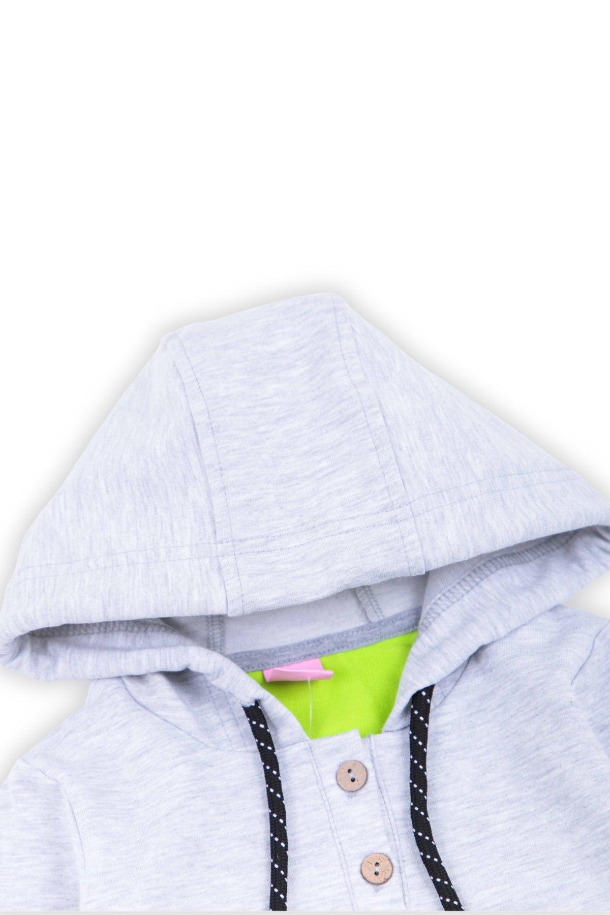 Collection of Stylish & Comfortable Girls' Hoodie & Jogger Set (1-4 Years) OP-1862 Light green in a gallery layout