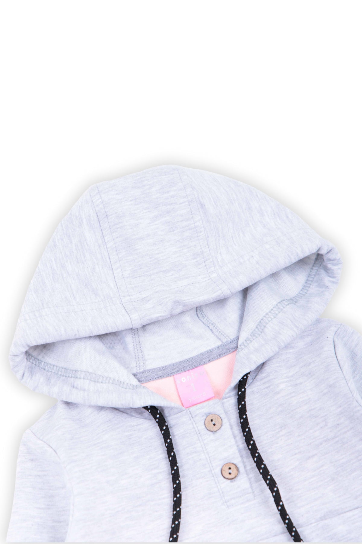 Collection of Stylish & Comfortable Girls' Hoodie & Jogger Set (1-4 Years) OP-1862 Pink in a gallery layout