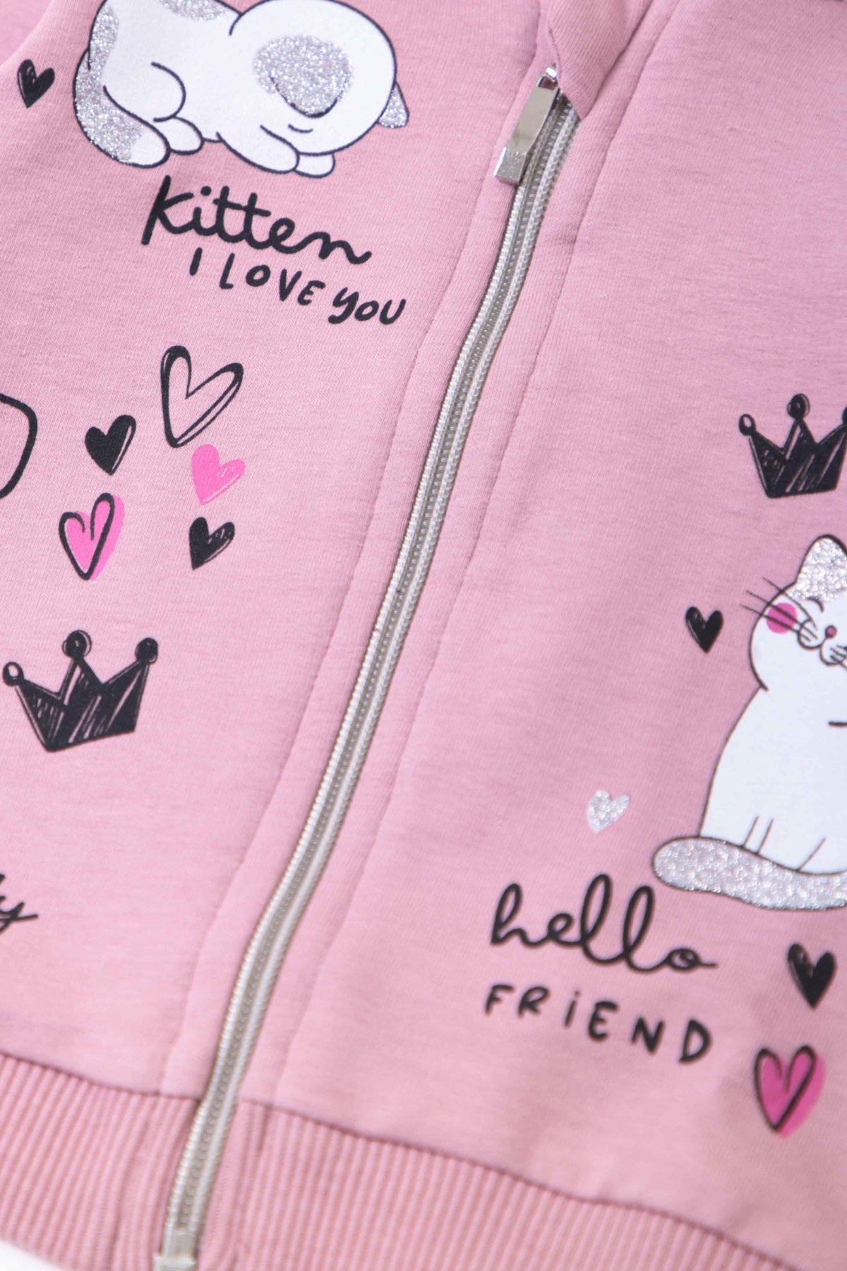 Collection of Cozy & Stylish Baby Hoodie Set – 8-24 Months OP-1863 Dark pink in a gallery layout