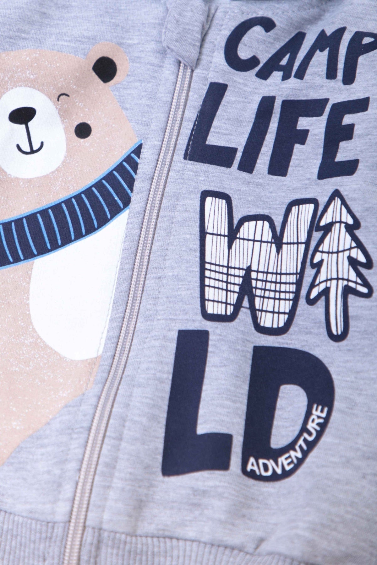 Collection of Cozy & Stylish Baby Hoodie Set – 8-24 Months OP-1863 Grey in a gallery layout