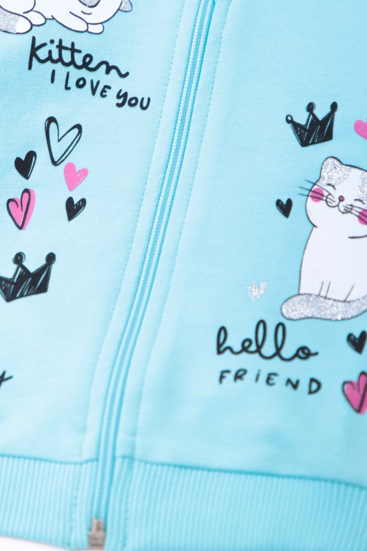 Collection of Cozy & Stylish Baby Hoodie Set – 8-24 Months OP-1863 Menthol in a gallery layout