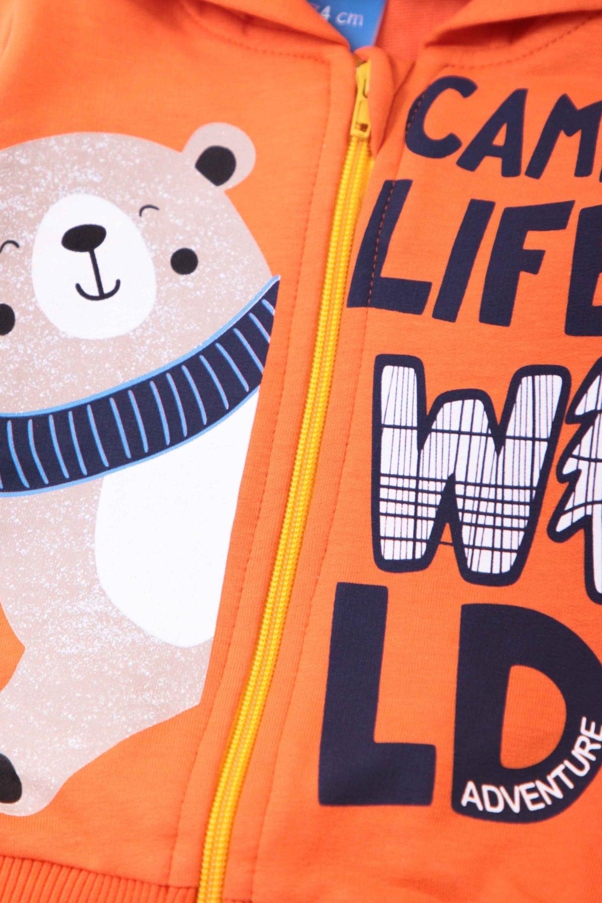 Collection of Cozy & Stylish Baby Hoodie Set – 8-24 Months OP-1863 Orange in a gallery layout